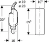 Geberit Siphon f Aufputz Wasch- und Geschirrspuelmaschinen Produktbild-Vorschau 5