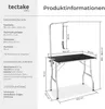 tectake® Tavolo da taglio con braccio regolabile in altezza Anteprima dell’immagine prodotto 5