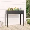 vidaXL Sadzarka antracytowa 100,5x40,5x90 cm Stal Podgląd zdjęcia produktu 2