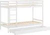Homestyle4u Lit superposé pour enfant 90x200 cm Blanc Lit Voir les images du produit 17