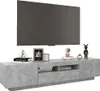 A modern television and entertainment center setup. Produktbild-Vorschau