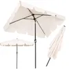 Springos® Ombrellone rettangolare da giardino con funzione Anteprima dell’immagine prodotto 9