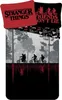 Stranger Things Bettwäsche 140x200 cm Baumwolle Schwarz Produktbild-Vorschau 1