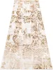 Tapiso Läufer CRYSTAL Modern Beige Braun Gold Wohnzimmer  Produktbild-Vorschau 8