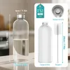 LZQ Lot de 4 gourdes en verre 1000 ml avec couvercle en Voir les images du produit 2