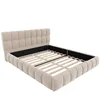 Letto imbottito Flieks 140x190 cm con rete a doghe, letto Anteprima dell’immagine prodotto 6