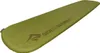 A green camping mat on a white background. Produktbild-Vorschau