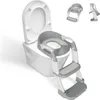 Jayseuw Toilettentrainer Toilette Baby Höhenverstellbarer Produktbild-Vorschau 10