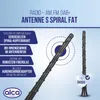 HEYNER® Antena dachowa Spiral Fat 23 cm uniwersalne radio Podgląd zdjęcia produktu 6