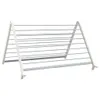 vidaXL Wäscheständer für Badewanne Ausziehbar 53-90 cm Produktbild-Vorschau 5