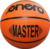 A close-up shot of an orange basketball with black text. Voir les images du produit