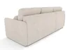 A rear view of a beige sofa. Produktbild-Vorschau