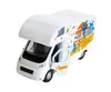 WOHNWAGEN Welly Wohnmobil Rückzug 12cm Camping Modellauto Produktbild-Vorschau 2