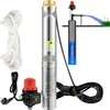 Tiefbrunnenpumpe 750W - Brunnenpumpe mit 105L/min - Produktbild-Vorschau 1