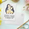 Mr. & Mrs. Panda Postkarte 12. Hochzeitstag Nickelhochzeit Produktbild-Vorschau 3