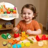 Magnetisches XXL-Holzspielset Obst & Gemüse zum Schneiden – Produktbild-Vorschau 5