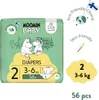 Mumin Baby 2 Neugeborenes 3-6 kg (56 ks) Produktbild-Vorschau 8