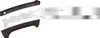 Couteau à peau Silky NATA 240 mm - double face avec manche Voir les images du produit 3
