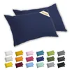 Lavea® 2er Set Kissenbezug 40x80 cm, 100% Baumwolle Jersey, Produktbild-Vorschau 1
