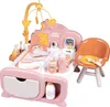 Baby Nurse Puppenwiege mit Himmel Produktbild-Vorschau 1