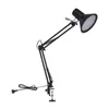 Lindby LED-Klemmleuchte Undra, schwarz, Metall, justierbar Produktbild-Vorschau 1