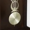 PRIM Radio Melody III Funkwanduhr Holz mit Pendel Produktbild-Vorschau 2