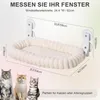 STILVORA Katzenbetten, Katzen Hängematte mit Saugnapf, Produktbild-Vorschau 8