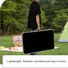 EUGAD Campingtisch Klapptisch auf Balkon, mit Griff, aus Produktbild-Vorschau 8