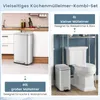 2-teiliges Kombi-Set von Abfalleimern, 40l und 6 l Produktbild-Vorschau 4