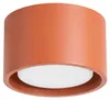 Plafond MODO 1 rote ocker Gx53 1xGx53 10W Aluminium Produktbild-Vorschau 1
