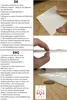 A collage of images showing white wall panels, with text in German and English providing product information and details. Produktbild-Vorschau
