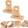 2-teiliges Set aus Holz-Gardinenstangenhalterungen zur Produktbild-Vorschau 4