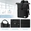 Cityrucksack RollTop Rucksack Herren Damen 22L-25L Produktbild-Vorschau 7