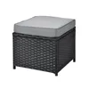 SVITA Monroe Garden Lounge Set Polyrattan Lounge Meubles de Voir les images du produit 7