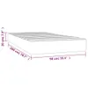 Taschenfederkernmatratze Mittel Taupe 90x200x20 cm Stoff Produktbild-Vorschau 7