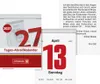 2027 BRUNNEN Tagesabreißkalender 53,6x71mm Nr.2 Produktbild-Vorschau 4