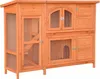 Hasenstall Kaninchenstall XL Jumbo natur Produktbild-Vorschau 2
