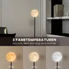 HOMCOM Lampa podłogowa LED w kształcie księżyca do salonu z Podgląd zdjęcia produktu 5