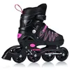 A black and pink inline skate is shown against a white background. Anteprima dell’immagine prodotto