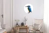 MuchoWow® Aluminium Wandkreis Eisvogel - Federn - Zweig - Produktbild-Vorschau 5