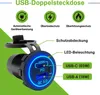 Offgridtec USB-Doppelsteckdose 12V /24V 18W USB-A + 65W Produktbild-Vorschau 7