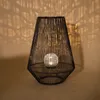 esotec Solar Windlicht Ilona 50cm POLY-RATTAN Produktbild-Vorschau 3