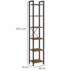 Biurowy regał na książki wysoki loft vintage Podgląd zdjęcia produktu 8