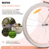 SUN BABY Flower Bike Kinderfahrrad 24 Zoll Mädchen, Fahrrad Produktbild-Vorschau 5