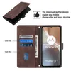 Pouzdro pro Motorola Moto G32 vyražené Flip kožené Náhled obrázku produktu 5