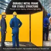 SucceBuy 6' x 6' 3-panelowy parawan spawalniczy z ramą - Podgląd zdjęcia produktu 5