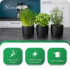 Novaliv Set élégant de 10 pots à herbes aromatiques en Voir les images du produit 2