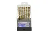 Satz von 19 Stück 1-10mm HSS TiN plast.box (5/50) Produktbild-Vorschau 1
