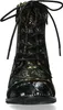 Laura Vita Damen Stiefelette Leder Blumenmuster und Produktbild-Vorschau 4