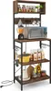 A kitchen baker's rack filled with various kitchen items. Produktbild-Vorschau